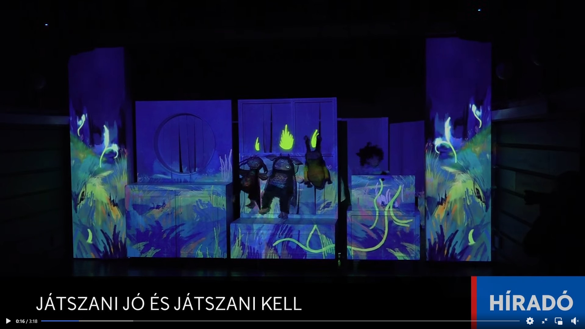 Különleges bábok, fényfestés és egy nem mindennapi történet