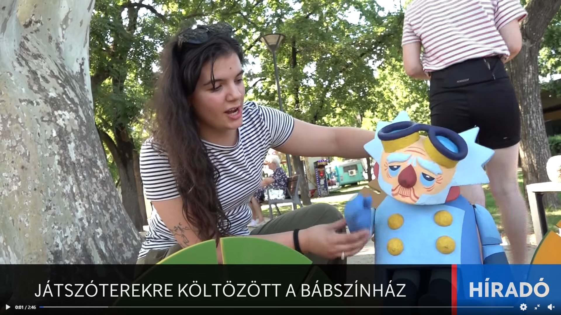 Játszóterekre költözött a bábszínház – Szegedi Híradó 2026.06.08.