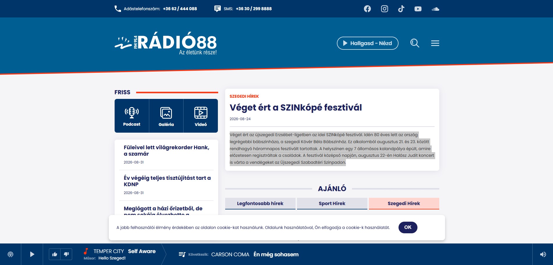 Véget ért a SZINkópé fesztivál